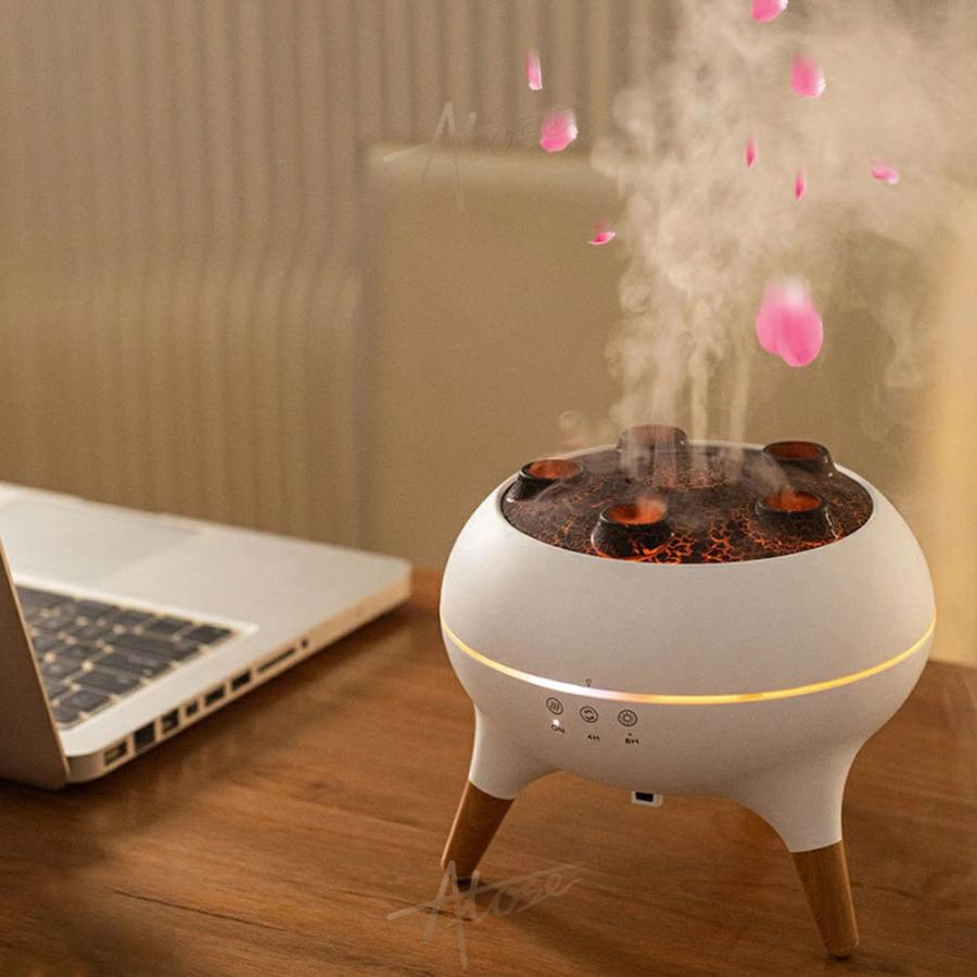 アロマ 加湿器 超音波 クラゲ アロマディフューザー リモコン付き 7色