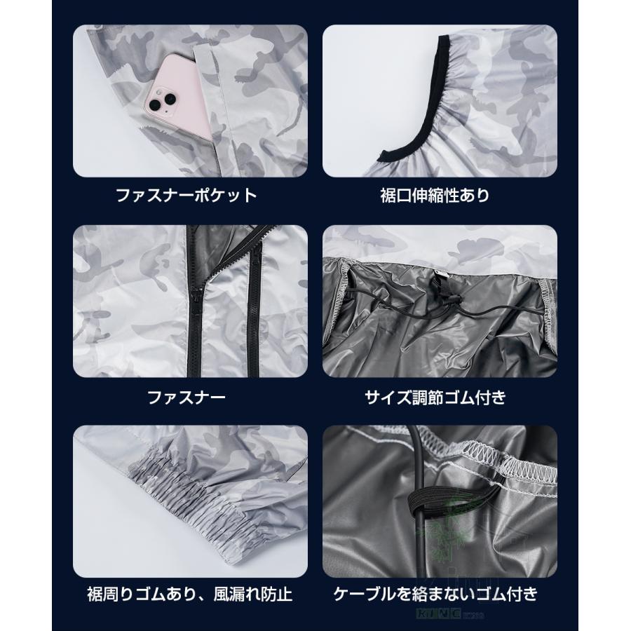 空調ウェア ベスト 2024最新 空調作業服 ファン付きベスト ワークマン