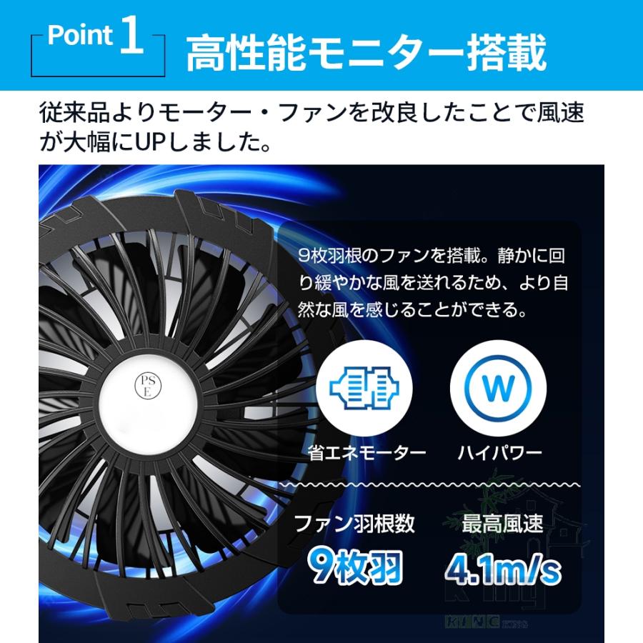 空調ウェア ベスト 2024最新 空調作業服 ファン付きベスト ワークマン