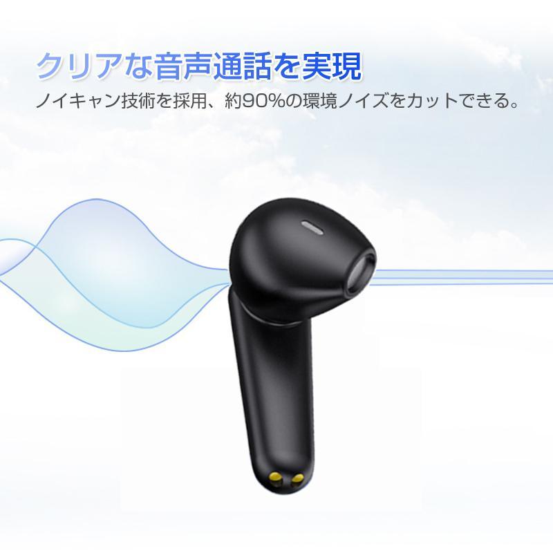 ワイヤレスイヤホン　Bluetooth5.3　通話　iPhone　Android ワイヤレスイヤホン Bluetooth5.3 通話 小型 軽量 500mAh充電