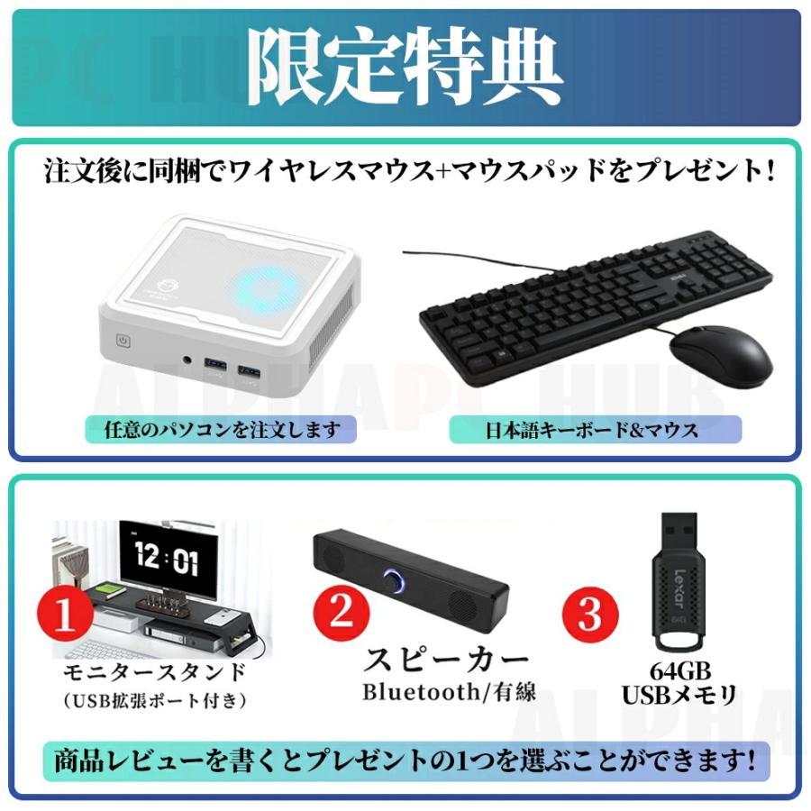 高性能構成 Ryzen7 Lenovo Windows11 小型パソコン ミニPC 新品 Windows11 ミニパソコン mini pc office付き デスクトップ