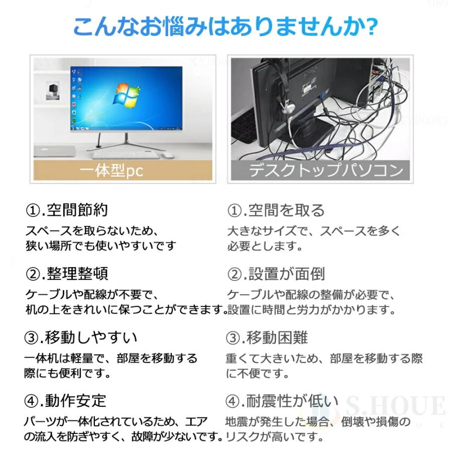 インテル（intel） デスクトップパソコン 一体型PC パソコン office