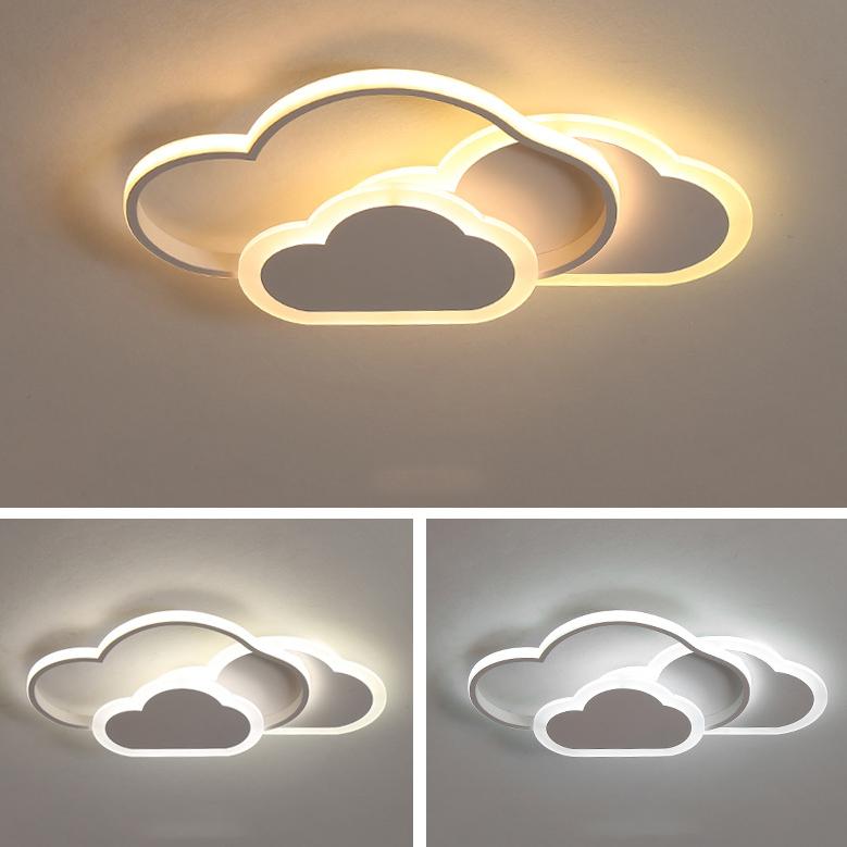 シーリングライト 雲 4畳 5畳 6畳おしゃれ 可愛い 北欧 LED 子供部屋 Amazon.co.jp : KOVOL LED シーリングライト 4畳 5畳 6畳 雲