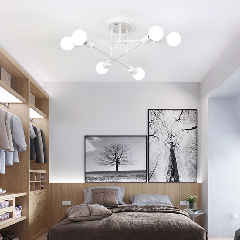 シーリングライト led 6灯 北欧 12畳 6畳 おしゃれ リビング照明 照明