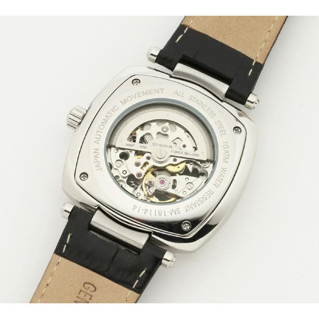 【サルバトーレ・マーラ】自動巻き時計・懐中時計にも！ SM18114-SSWH メンズ Salvatore Marra サルバトーレマーラ サルバトーレ マーラ Salvatore Marra 生産国