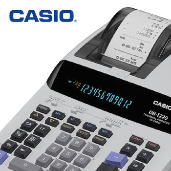 CASIO プリンター電卓 加算器方式 12桁 DRT220WE｜king