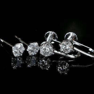 海外最新 プラチナ計0 3ｃｔダイヤピアス Kg0275 ダイヤモンド プラチナ ピアス 0 3カラット 鑑別書付き 楽天ランキング1位 M Mahdi Net