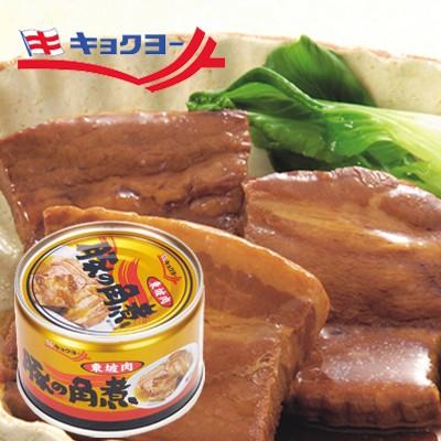 キョクヨー 豚の角煮缶 12缶セット 極洋 豚バラ肉 角煮 缶詰｜king