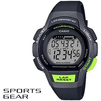 カシオ スポーツギア スポーツウオッチ 1000H BLI レディース ブラック 樹脂バンド ランニング ジョギング CASIO SPORTS GEAR FOR RUNNING｜king｜02