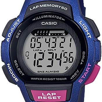 カシオ スポーツギア スポーツウオッチ 1000H BLI レディース ブルー 樹脂バンド ランニング ジョギング CASIO SPORTS GEAR FOR RUNNING｜king｜03