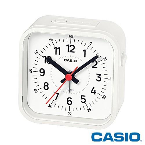 カシオ 置き時計 169 ホワイト 目覚まし時計 ミニライト 防災グッズ S006 00 サン ホームショッピング 通販 Yahoo ショッピング