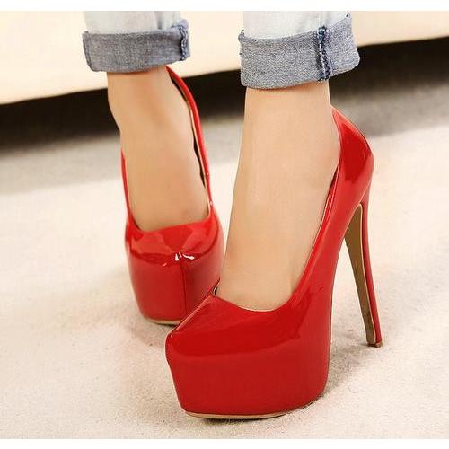 結婚式 パーティー 通勤 定番 パンプス ピンヒール ラウンドトゥ