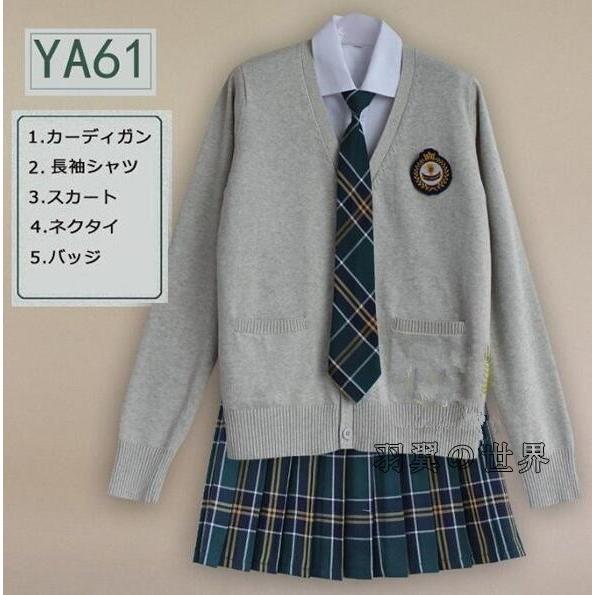 学生制服 女子校生 キュート 卒業式 スーツ 5点セット 学生服