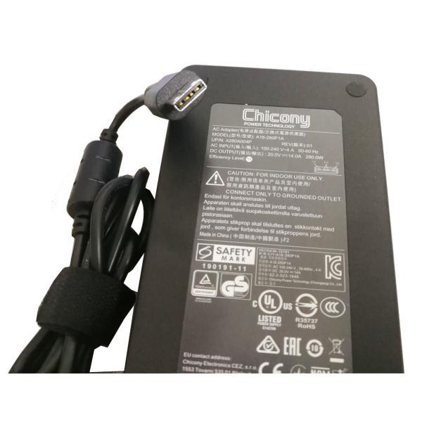MSI 純正新品 Chicony製 Raider GE66 GE78 GE76 など用 20V 14A MSI 純正新品 Chicony製 Raider GE66 GE78 GE76 など用 20V 14A