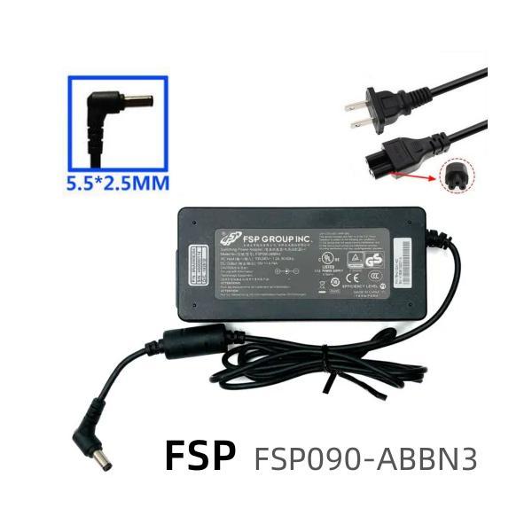 Alimentatore FSP 19V 4.74A 90W Per Notebook Fujitsu Siemens - Spinotto 5,5x2,5 Mm - Aperto Mai Usato - Foto 2
