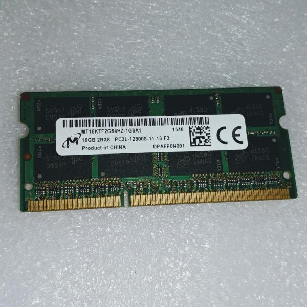 crucial ノート用メモリー MT16KTF2G64HZ-1G6A1 DEP 16GB DDR3