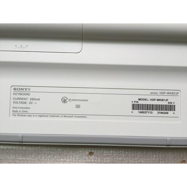 VAIO 純正新品 SONY VAiO ワイヤレスキーボード VGP-WKB7JP 日本 VAIO 純正新品 SONY VAiO ワイヤレスキーボード VGP-WKB7JP 日本
