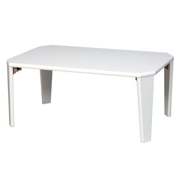 爆買い，低価 リッチテーブル(90) (ホワイト/白) 幅90cm 机/リビング