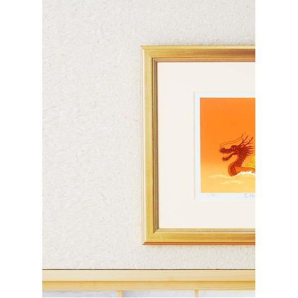 吉岡浩太郎 西暦2000年記念辰御一行 額入り 吉岡浩太郎 西暦2000年