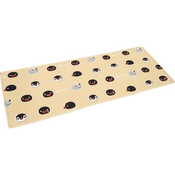 キャラクター ピングー キッチンマット 汚れに強い Pvc キッチンマット 45 1cm ベージュ 九装 Ayousxzeba カーペット ラグ マット Yummums Hu