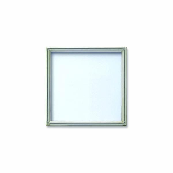 〔 角額 〕正方形額 250角 250×250mm シルバー 壁掛けひも アクリル付き フレーム 額縁 額