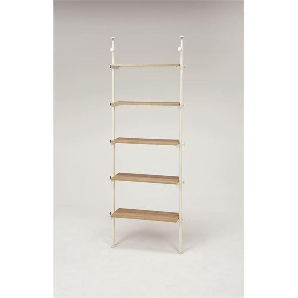 突っ張り式ラック　(約)幅90×奥行24×高さ187~264cm 収納ラック 突っ張り式ラック (約)幅90×奥行24×高さ187~264cm 収納