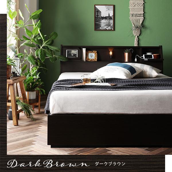 匿名！送料無料！ ベッド 日本製 収納付き 引き出し付き 木製 照明付き 棚付き『BERDEN』 ベルデン セミダブル ベッドフレームのみ ホワイト 【K3159007788】(16673円)