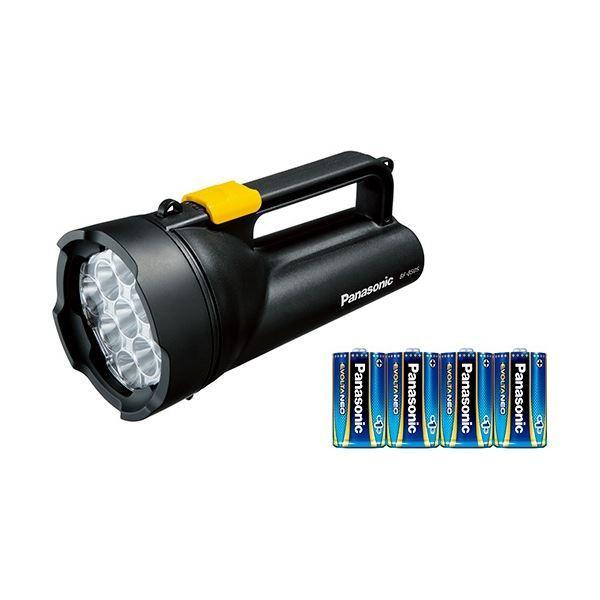 パナソニック 広広とした力強さLED豪然たるともし火 蓄電池エボルタNEO単1形4本付 黒 BF-BS05N-K 1個 家具、インテリア-テーブルライト