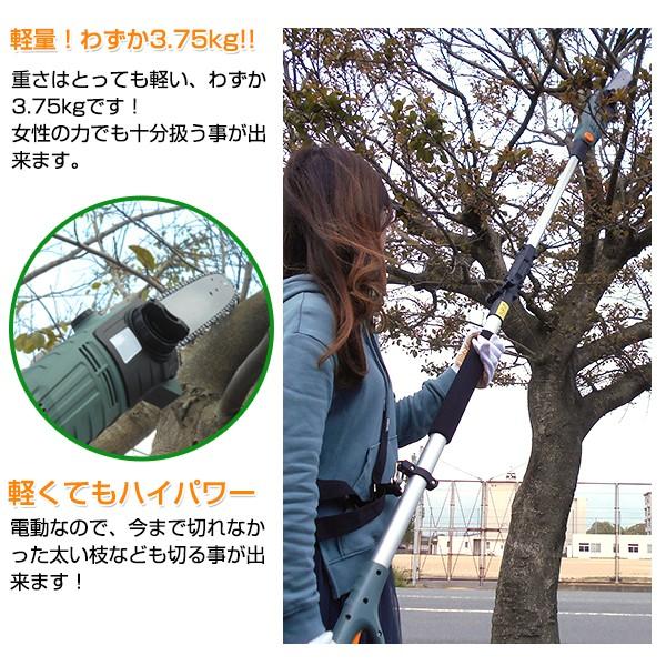 高枝切り電動チェーンソー 高枝切りバサミ 230-290cm###高枝ET1208-01### :ET1208:KINGDOM - 通販 - Yahoo!ショッピング 高枝切り電動チェーンソー 高枝切りバサミ 230-290cm###高枝ET1208-01### :ET1208:KINGDOM - 通販 - Yahoo!ショッピング