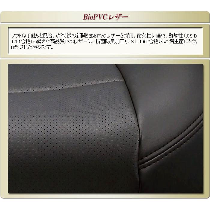 ハイエースワゴン（200系/2列分） シートカバー CLAZZIO Jr.｜kingdom｜05