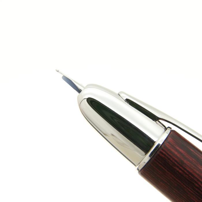 万年筆 PILOT パイロット キャップレス 木軸 ディープレッド : KINGDOM