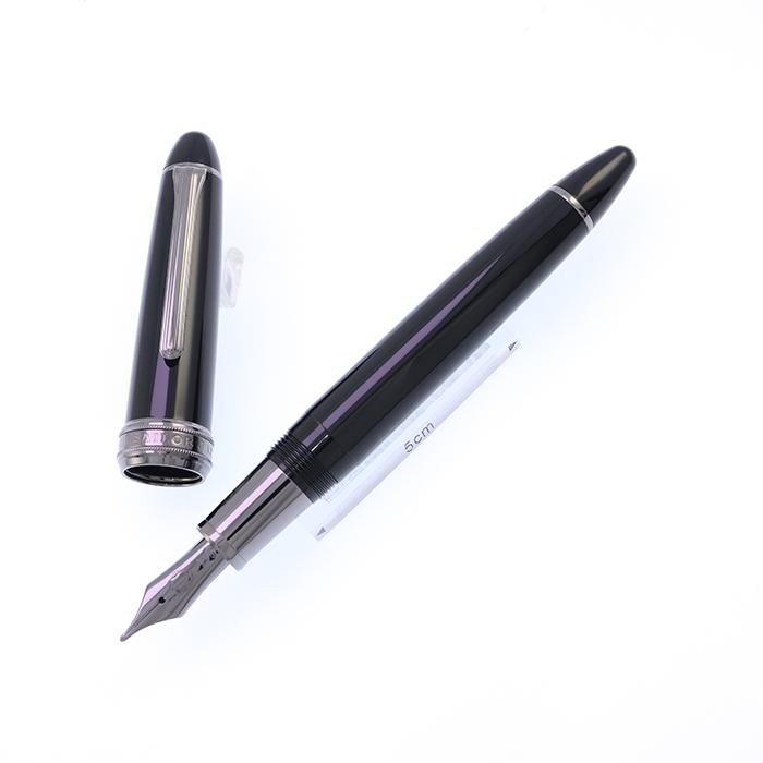 PLATINUM プラチナ万年筆 銀無垢 #9 シルバー 万年筆 PTS-50000 F 細