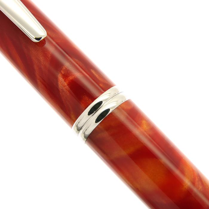 万年筆 PILOT パイロット キャップレスSE マーブルオレンジ : KINGDOM