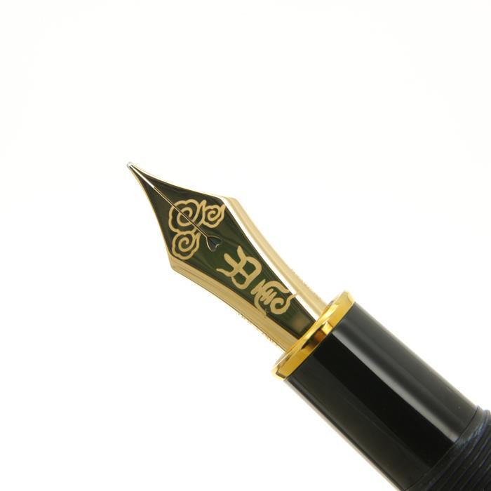 万年筆 PLATINUM プラチナ 出雲 竹編み 横網代 #10 トラフ : KINGDOM