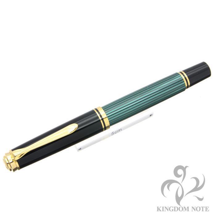 Pelikan ペリカン ローラーボール スーベレーン R600 緑縞【正規品