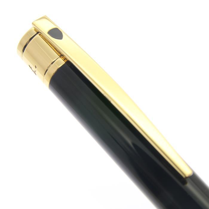 ボールペン S.T.Dupont エス・テー・デュポン D-イニシャル ブラック 