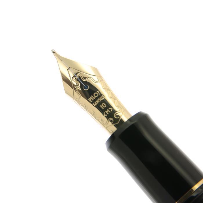 パイロット 14K 万年筆 カスタム742 CON-50付□ 中細字 FM