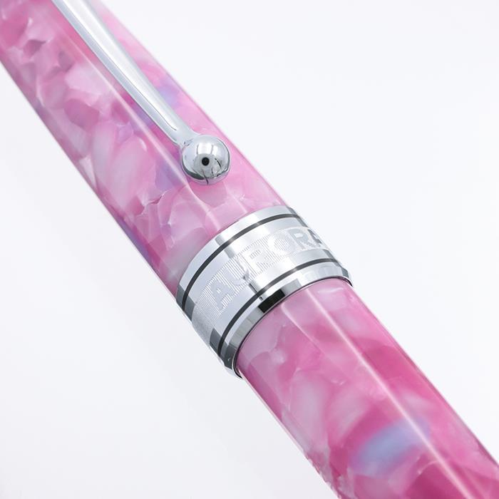 アウロラ 万年筆カレイドスコーピオ ルーチェローザ 字幅M インク付き