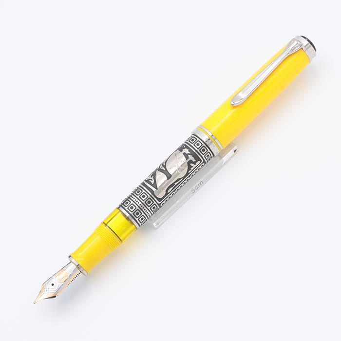 Pelikan ペリカン トレド M910 万年筆 イエロー 18K M Pelikan ペリカン トレド M910 万年筆 イエロー 18K M