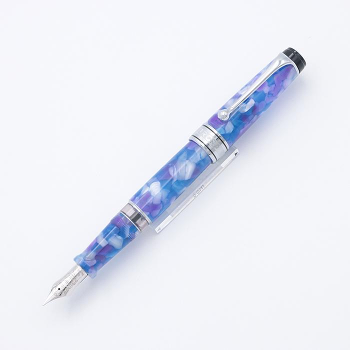 万年筆 アウロラ カレイドスコーピオ・ルーチェブルー F 中古-良上品 