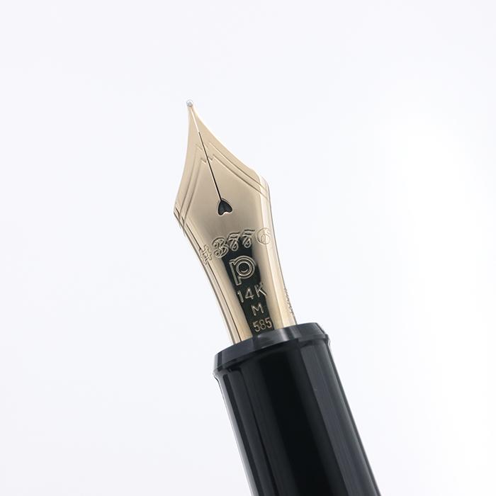 プラチナ万年筆 万年筆 #3776センチェリー ブラックインブラック 細字