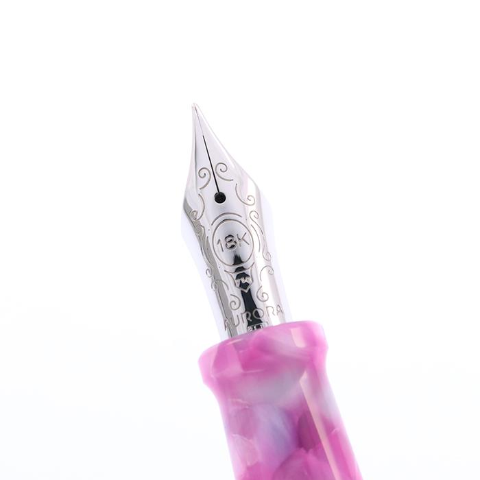 アウロラ（AURORA） 万年筆 カレイドスコーピオ・ルーチェローザ F