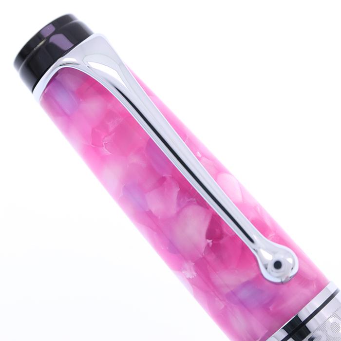 アウロラ（AURORA） 万年筆 カレイドスコーピオ・ルーチェローザ F