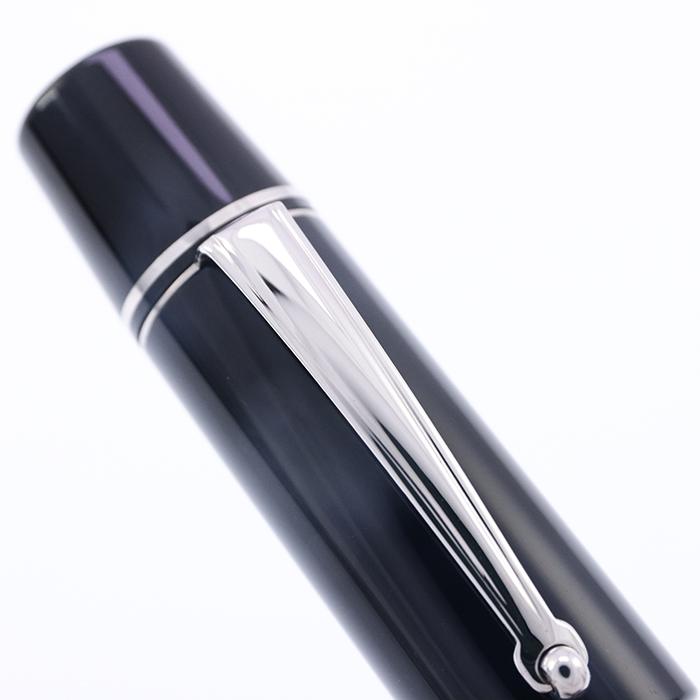 デルタ 万年筆 オールドナポリ ブラック F 中古-良品 SAS対象