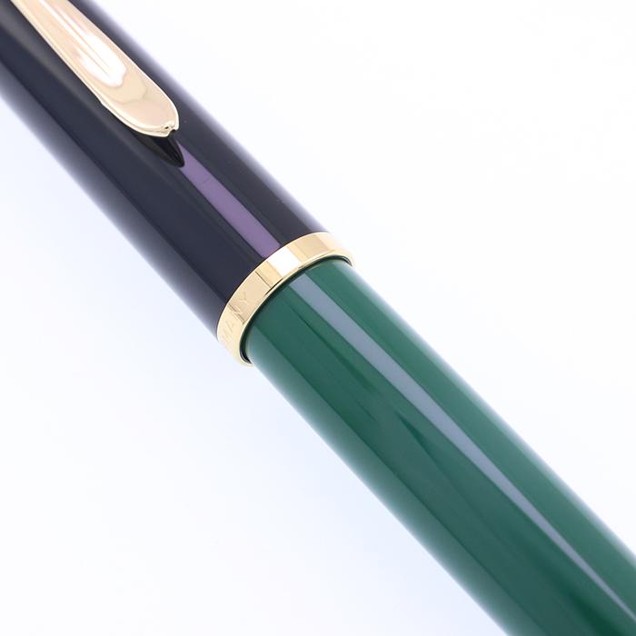 Pelikan（筆記具） 万年筆 ペリカン M120 グリーンブラック EF 中古  
