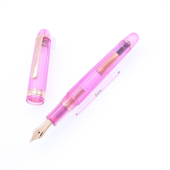 万年筆 プラチナ #3776 センチュリー NICEニース リラ 中字 中古-美品