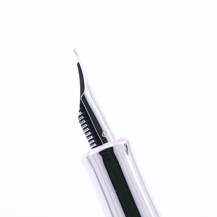 カランダッシュ　万年筆　レマンコレクション　ロジウムプレート　F CARAN d'ACHE 万年筆 カランダッシュ レマンコレクション