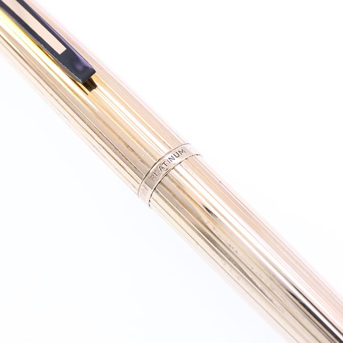 万年筆 プラチナ 950シルバー GP 中字 中古-並品 SAS対象 : KINGDOM