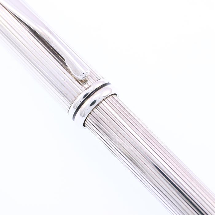 CROSS 万年筆 クロス タウンゼント スターリングシルバー F 中古-並品