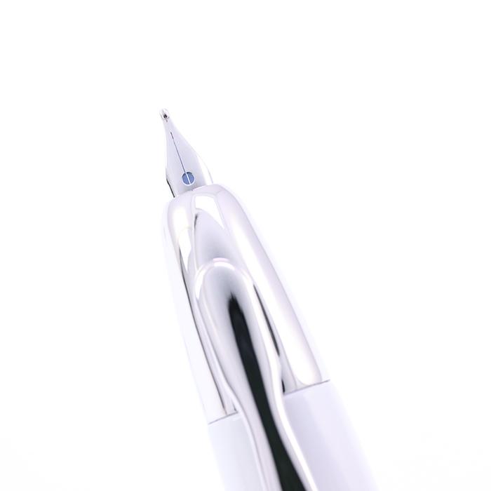 PILOT（文具） 万年筆 パイロット キャップレス シルバー ホワイト 中字 中古-良上品 SAS対象 : KINGDOM NOTE ...